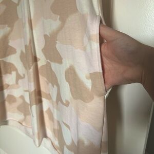 Z-Supply Neutral Camo T-shirt Dress